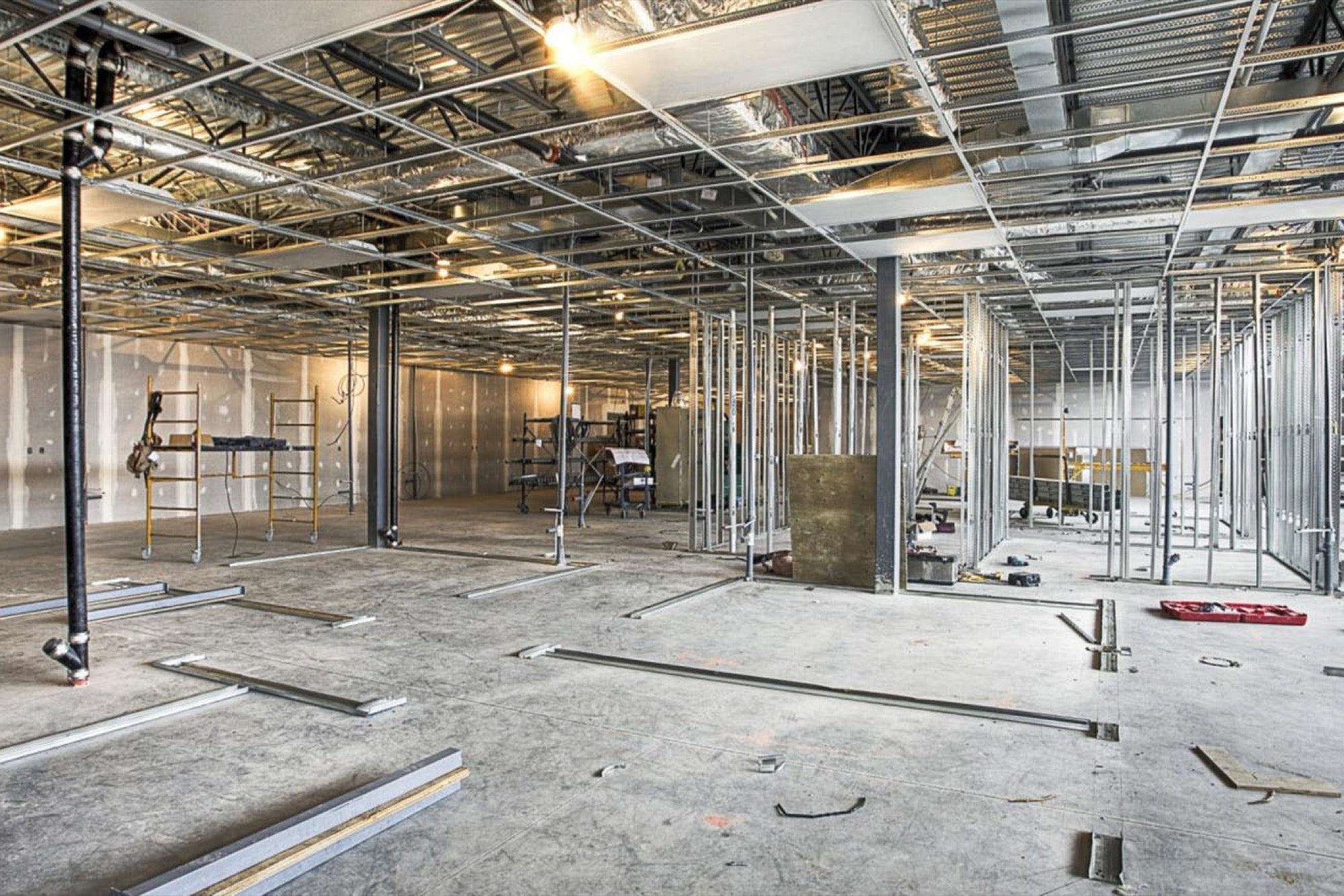 Bedrijfsverbouwingen afbouw