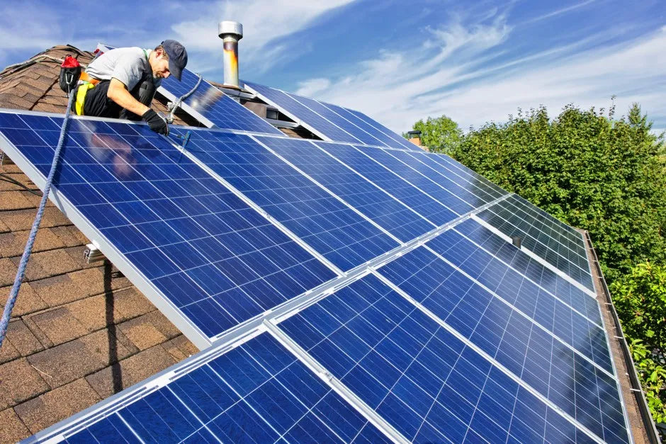 Zonnepanelen installatie